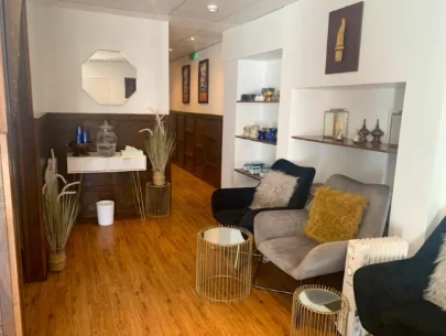 Waiting area inside Mi Boon Thai Massage in Tunbridge Wells