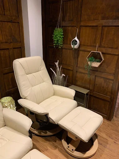 Relaxation area inside Mi Boon Thai Massage