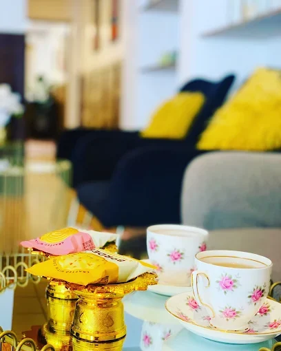 Tea prepared for clients at Mi Boon Thai Massage